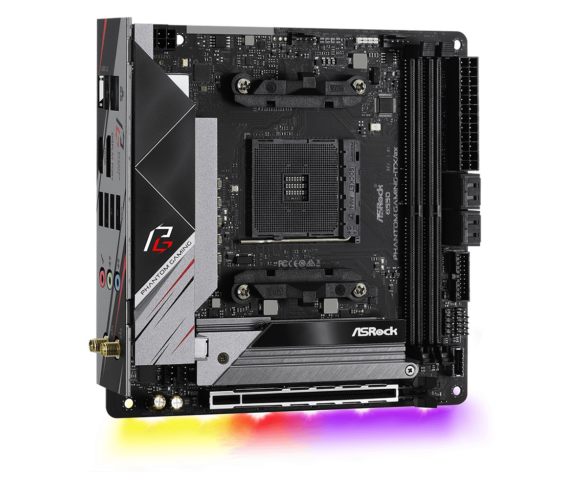 Płyta główna Asrock B550 PHANTOM GAMING-ITX/AX - zdjęcie 4