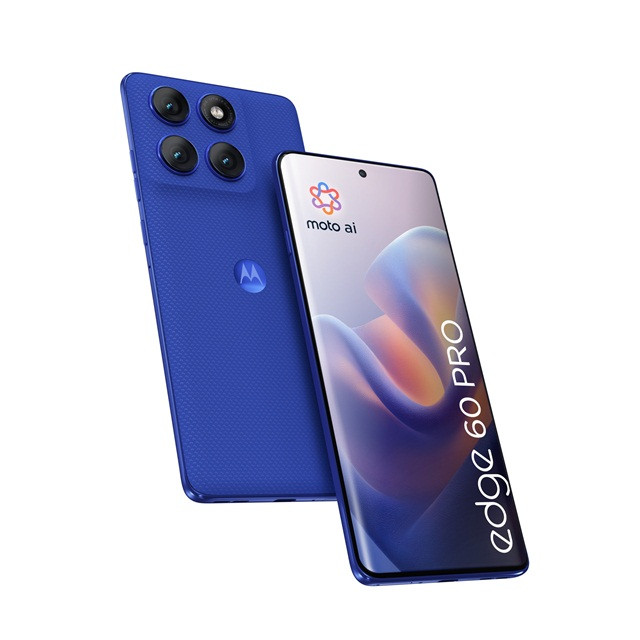 Motorola Edge 60 Pro 5G 12/512GB Dazzling Blue - zdjęcie 4