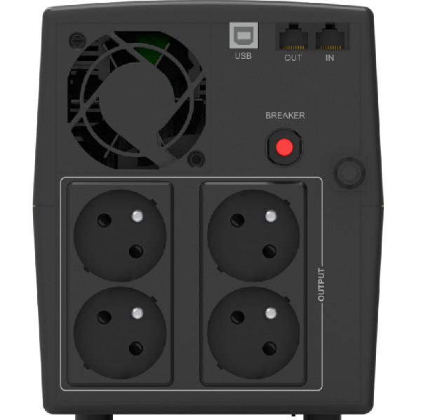 Power walker ups line-in 2200va stl fr (4xpl 230v) vi 2200 stl fr - zdjęcie 2