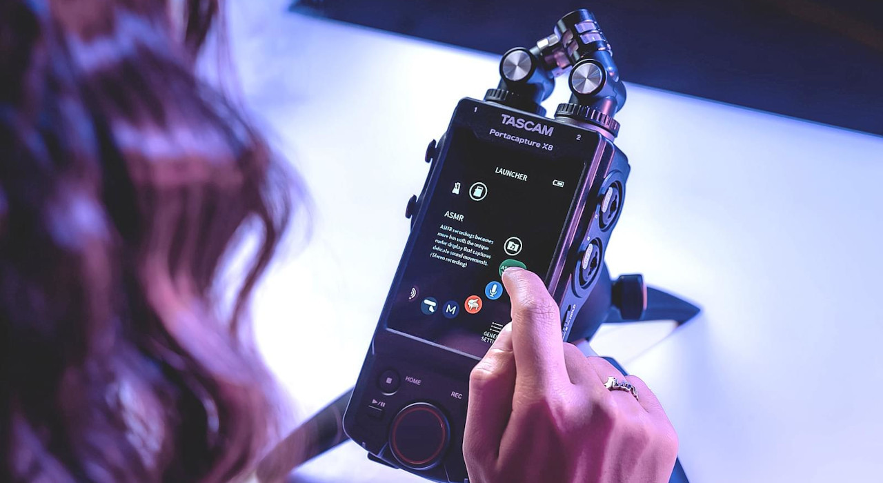 Tascam Portacapture X8 - Przenośny, wielościeżkowy rejestrator o wysokiej rozdzielczości - zdjęcie 8