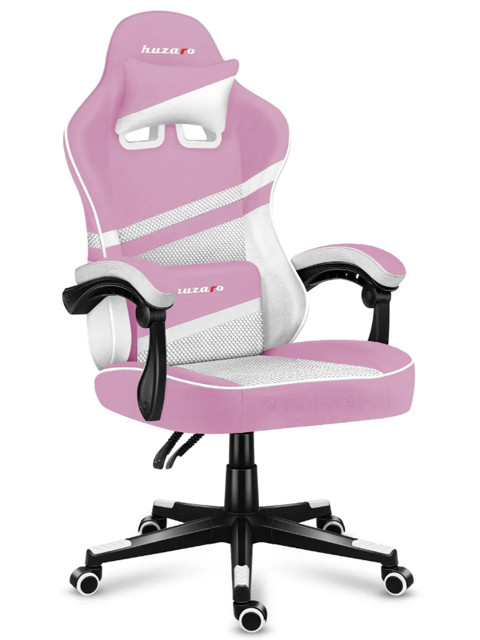 Fotel gamingowy Huzaro Force 4.4 Pink Mesh - zdjęcie 1