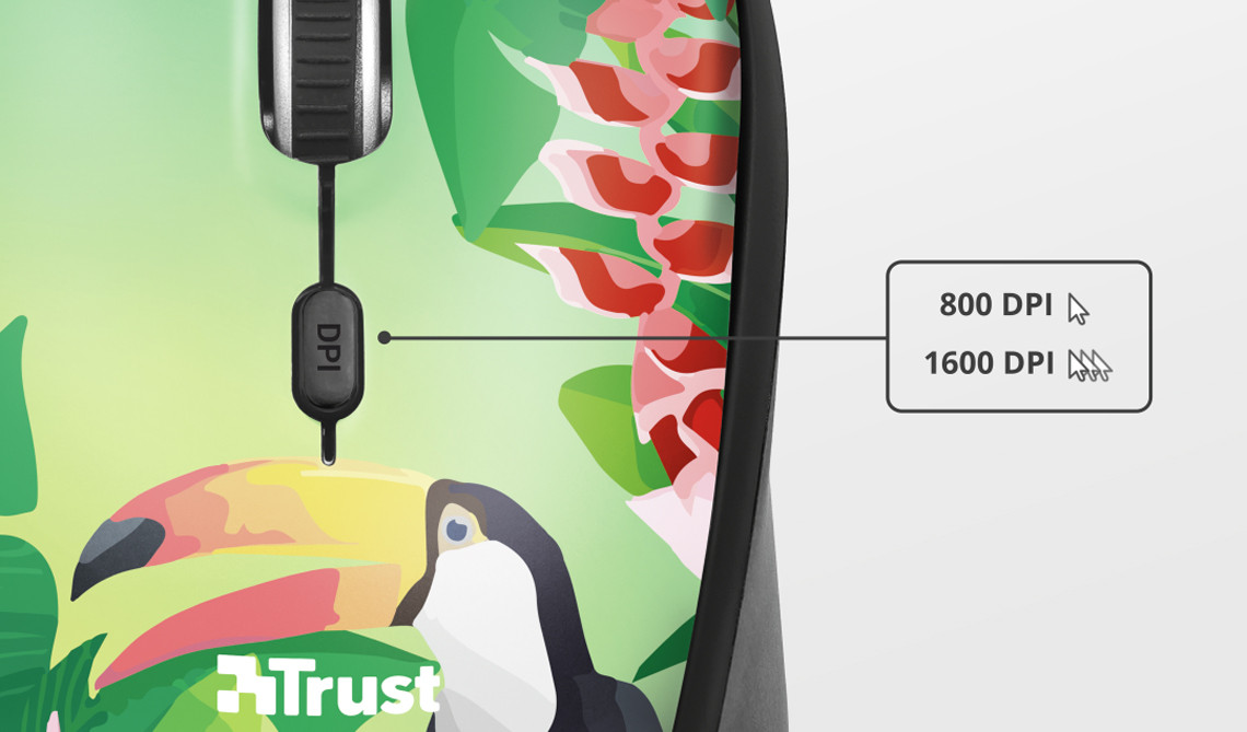 Mysz TRUST Yvi Wireless Toucan (23389) - zdjęcie 6