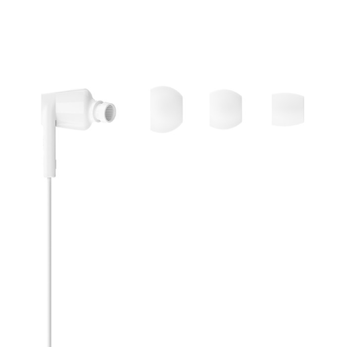 BELKIN SŁUCHAWKI PRZEWODOWE USB-C DOUSZNE BIAŁE - zdjęcie 1