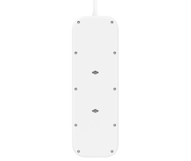 Listwa zasilająca Belkin Power Surge 8-PORT + 2xUSB-C 30W 900J 2m White - zdjęcie 3
