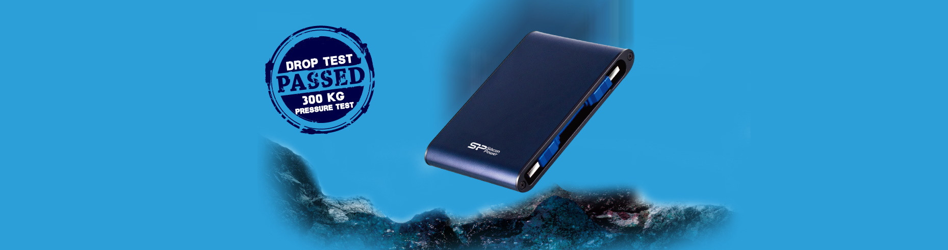 Dysk zewnętrzny HDD Silicon Power Armor A80 (1TB; 2.5"; USB 3.2; 5400 obr/min; Black; SP010TBPHDA80S3K) - zdjęcie 1