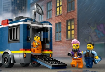 LEGO City 60418 Policyjna ciężarówka z laboratorium kryminalnym - zdjęcie 5