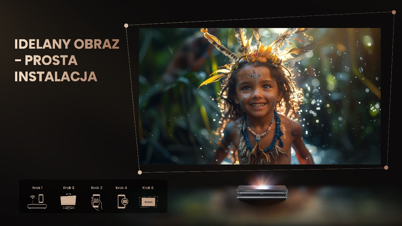 LASER TV HISENSE PX3 80-150" 4K - zdjęcie 18