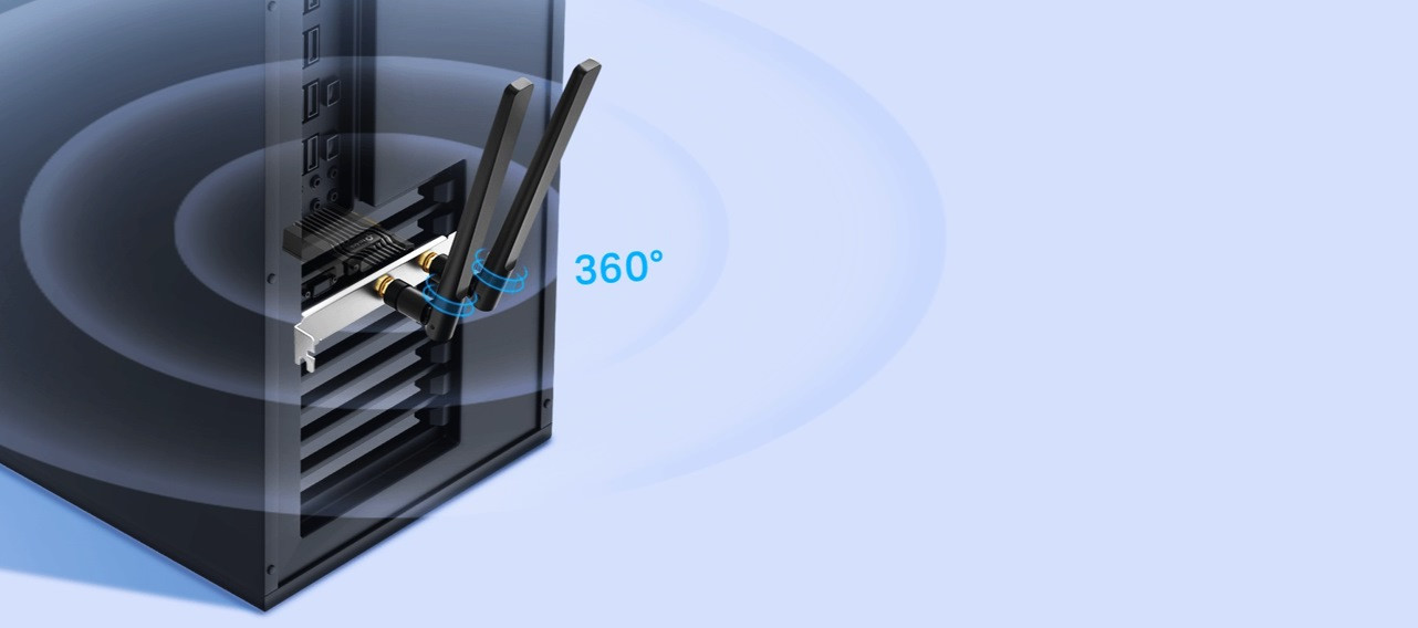 Karta sieciowa TP-LINK Archer TX55E - zdjęcie 5