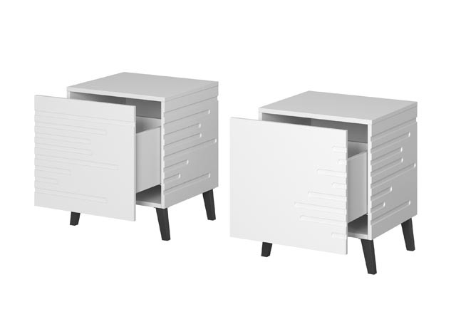 Szafka nocna NOVA 44x40x52 biały mat - zdjęcie 1