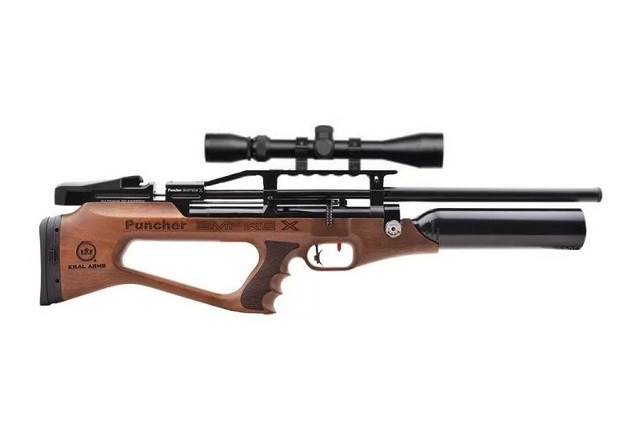 Wiatrówka karabinek KRAL PUNCHER Empire X drewno PCP 5,5 mm ekp<17J (KPEX55) - zdjęcie 1