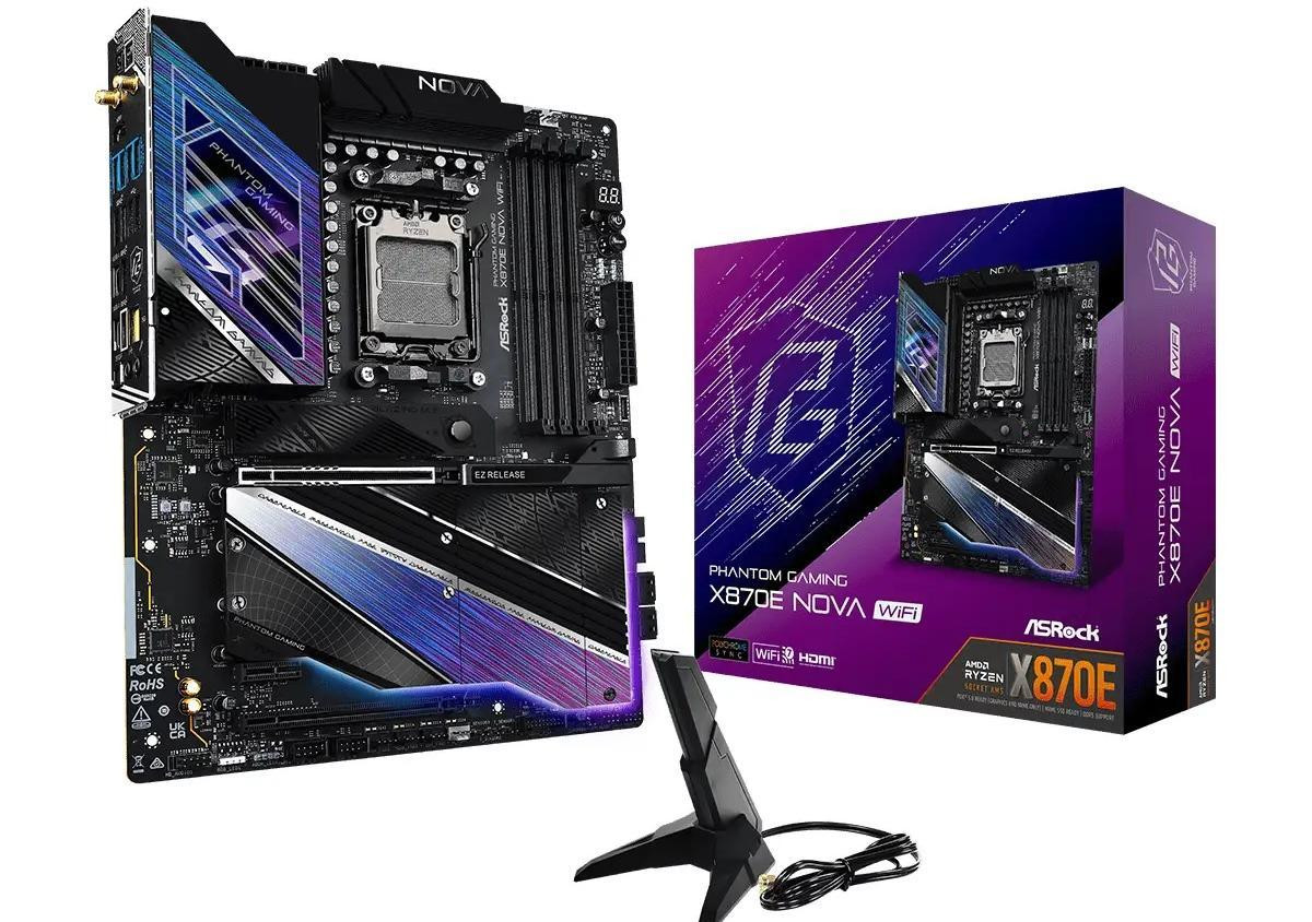 Płyta główna ASRock X870E Nova WiFi - zdjęcie 1