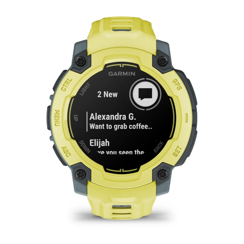 Smartwatch GARMIN Instinct E 45 mm Electric Lime - zdjęcie 5