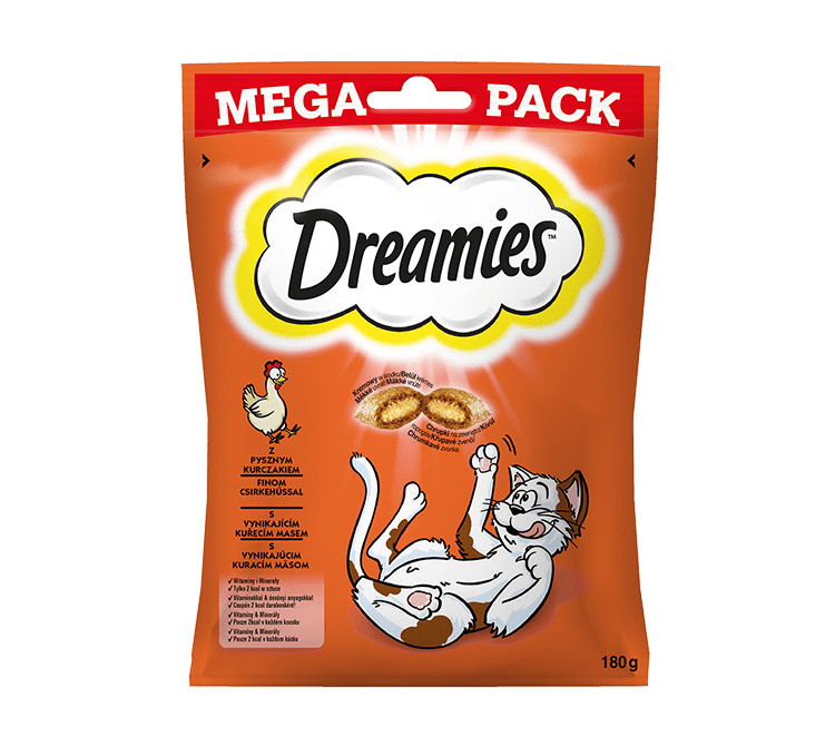 DREAMIES z kurczakiem 180g - zdjęcie 1