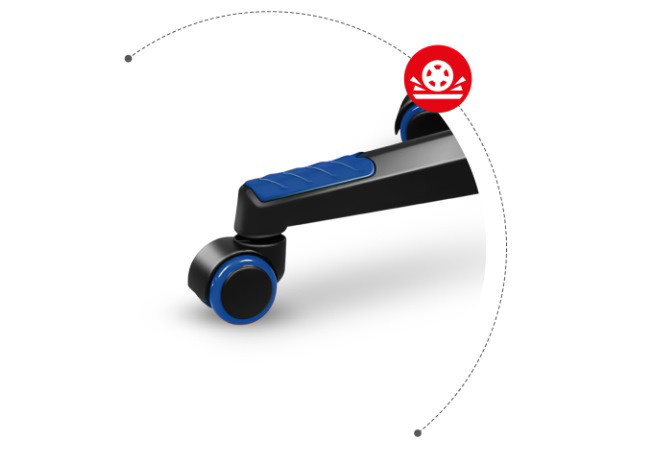 Fotel gamingowy HZ-Force 2.5 Blue Mesh - zdjęcie 6