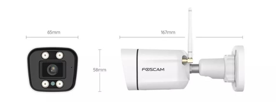 Kamera Foscam V8P 8MP Wi-Fi Biała - zdjęcie 7