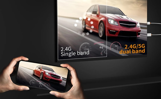 Nadajnik i odbiornik audio/video bezprzewodowy j5create ScreenCast HDMI™ Wireless Display; kolor biały JVAW56-N - zdjęcie 3