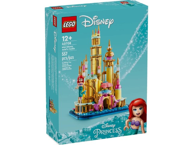 LEGO Disney 40708 Mały zamek Arielki - zdjęcie 1