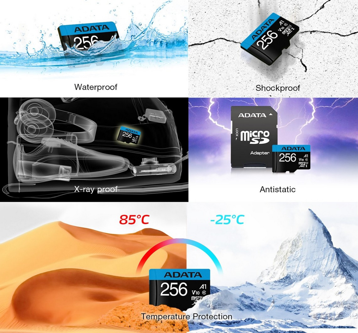 ADATA microSD PREMIER 64GB UHS-1/class10 + ADAPTER - zdjęcie 7
