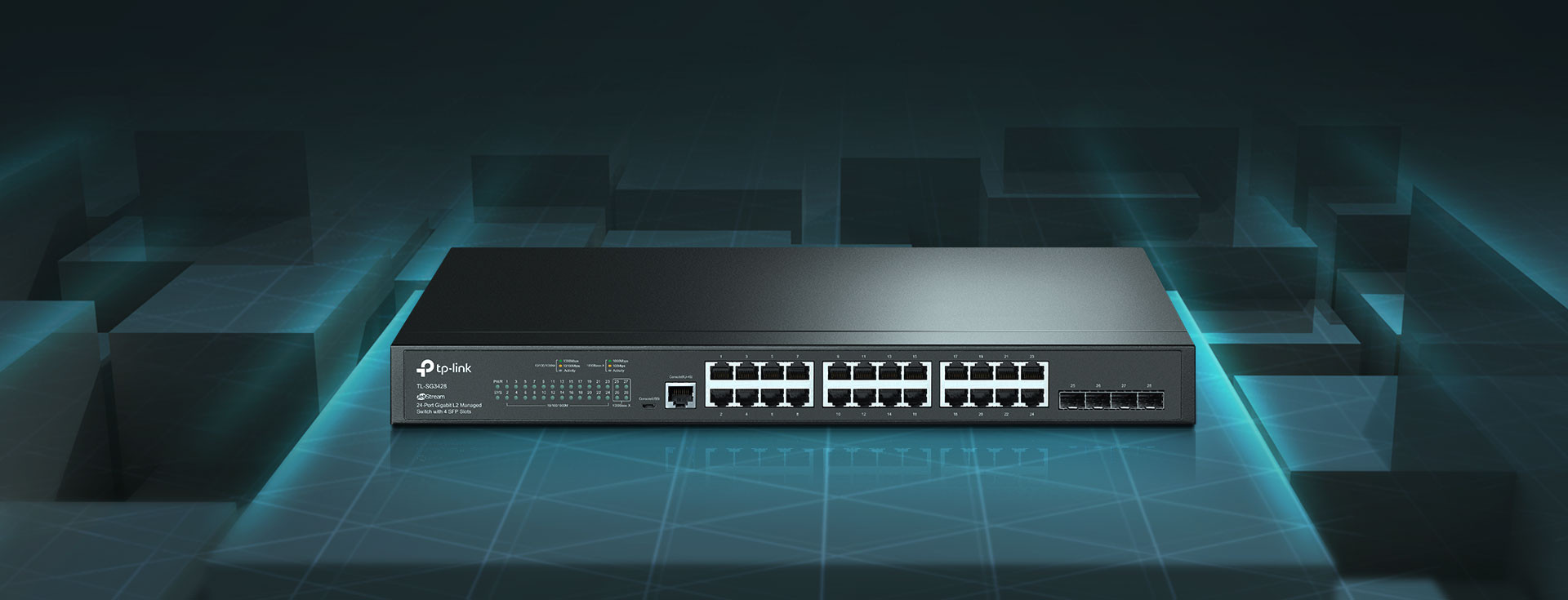 Switch TP-LINK TL-SG3428 - zdjęcie 1
