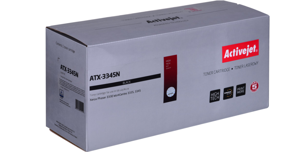 Activejet ATX-3345N Toner do drukarki Xerox, zamiennik XEROX 106R03773; Supreme; 3000 stron; czarny. - zdjęcie 1