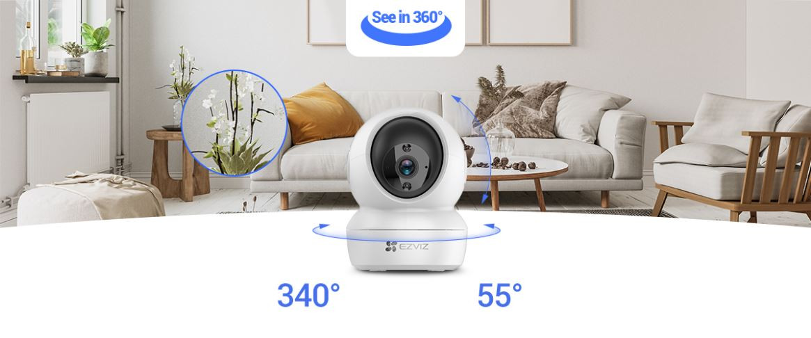 Kamera IP EZVIZ H6c CS-H6c-R101-1G2WF - zdjęcie 3