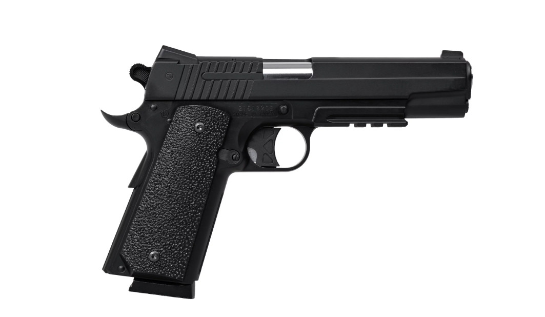 Wiatrówka pistolet RANGER 1911 GSR KWC kal. 4,5 BBs 20 strz. METAL SLIDE CO2 (AAKCMD421AZB) - zdjęcie 2