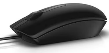 Dell mysz przewodowa MS116 czarna (570-AAIS) - zdjęcie 1