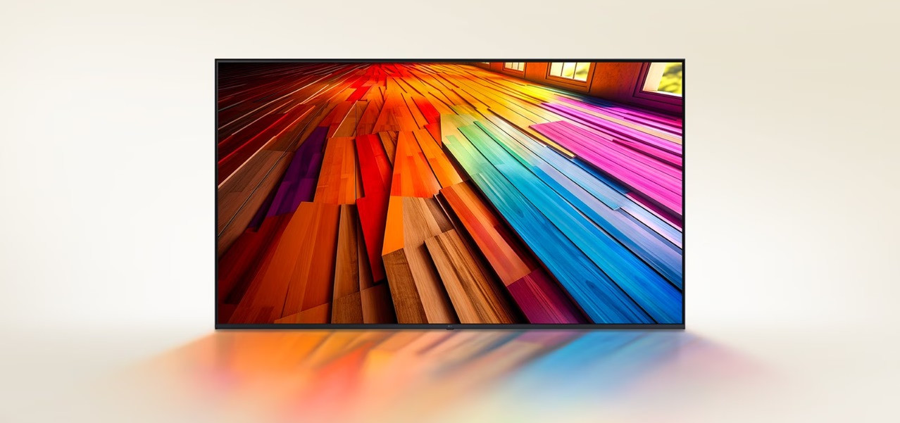 Telewizor LG 55UT80003LA LCD 55'' 4K Ultra HD WebOS 24 Dolby Digital Plus Niebieski - zdjęcie 1