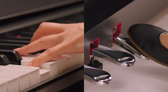 Yamaha YDP-S35B - Pianino cyfrowe - zdjęcie 3