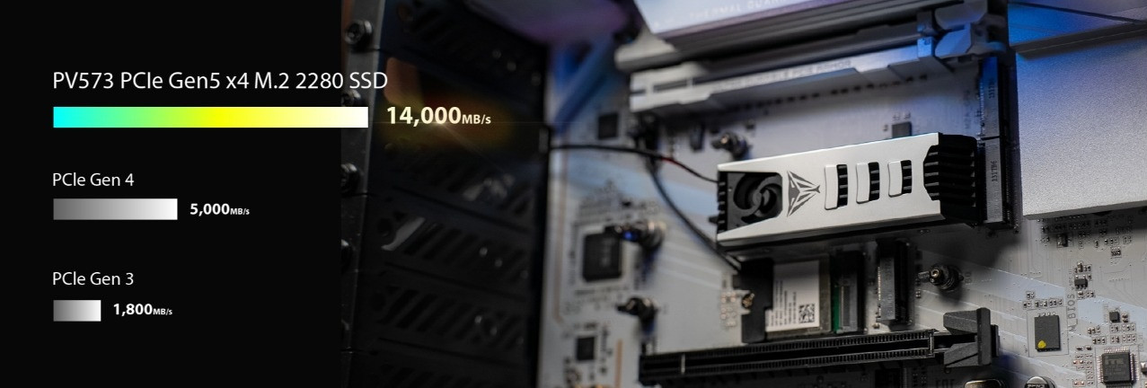 Patriot Viper PV573 M.2 PCI-E Gen5 x4 NVMe2 2TB 14GB/s 2000k IOPs - zdjęcie 3