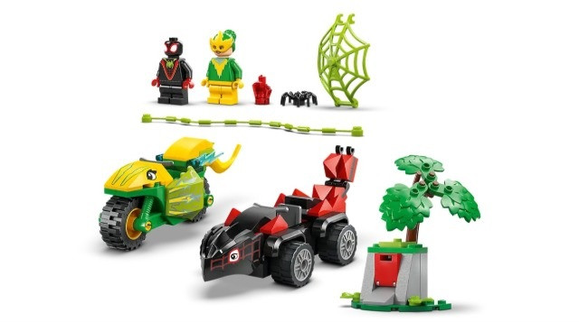 LEGO MARVEL SUPER HEROES 11198 Pościg Spina za Electro w dinopojeździe - zdjęcie 2