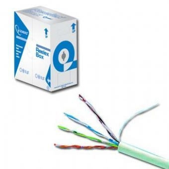 Gembird utp kabel drut kat 5e awg24 cca 305m upc-5004e-sol - zdjęcie 1