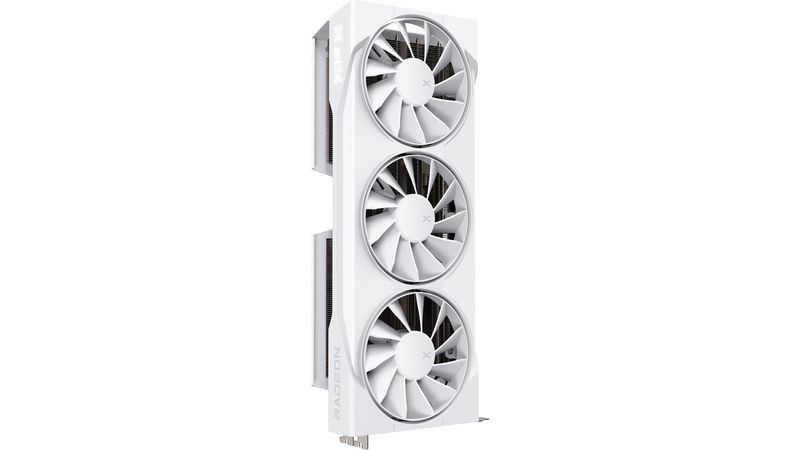 Karta graf. XFX Swift RX 9070XT White 3-FAN 16GB - zdjęcie 2