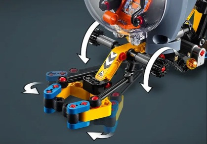 LEGO TECHNIC 42201 Technic Badawcza łódź podwodna - zdjęcie 5