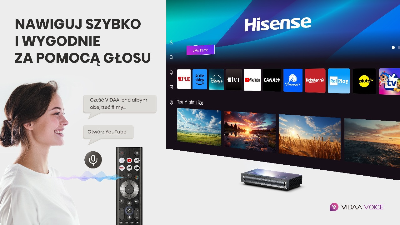 LASER TV HISENSE PX3 80-150" 4K - zdjęcie 16