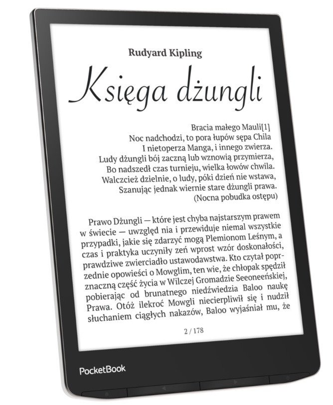 Czytnik e-booków PocketBook 743 InkPad 4 7,8" 32GB Wi-Fi Silver - zdjęcie 2