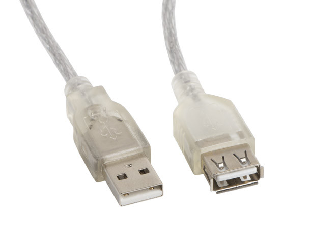 Lanberg przedłużacz usb 2.0 am-af 1.8m (ferryt) ca-usbe-12cc-0018-tr - zdjęcie 1
