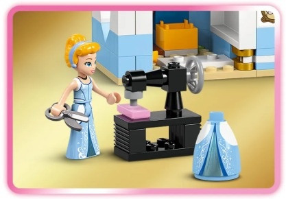 LEGO DISNEY PRINCESS 43275 Zamek Kopciuszka i kareta - zdjęcie 6