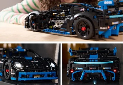 LEGO Technic 42176 Samochód wyścigowy Porsche GT4 e-Performance - zdjęcie 5