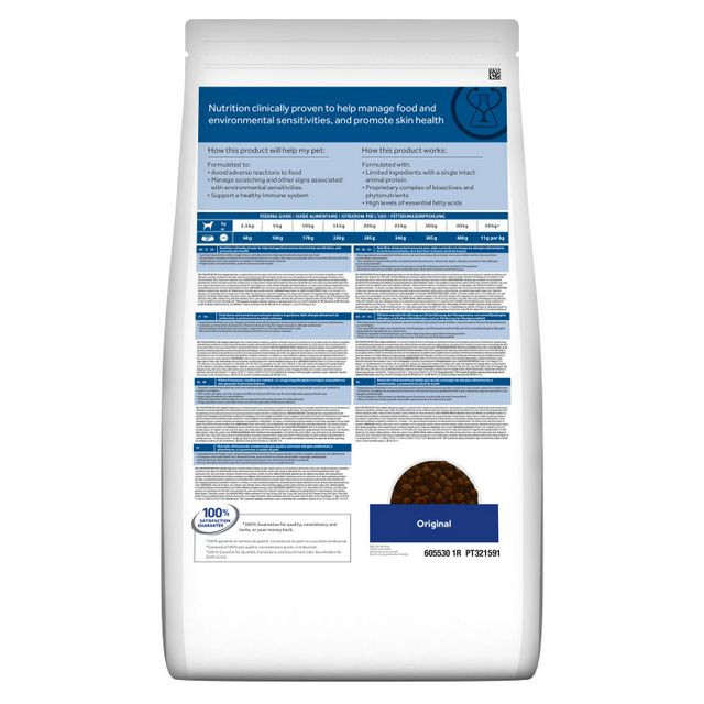 HILL'S Prescription Diet Derm Complete Canine - sucha karma dla psa - 12 kg - zdjęcie 3
