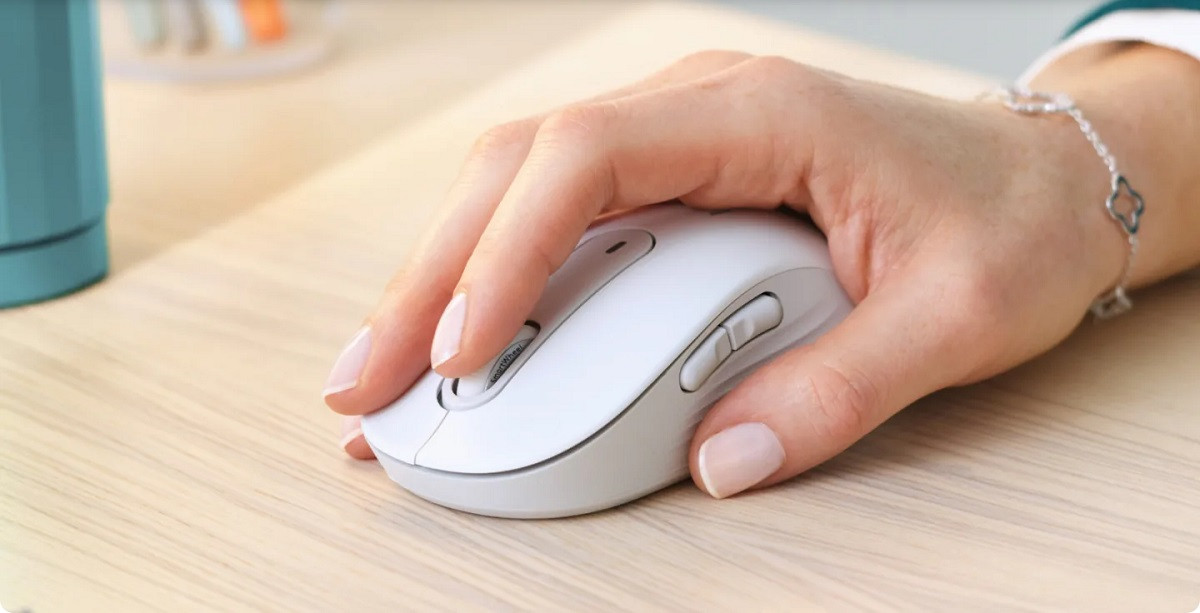 MYSZ LOGITECH M650 Bluetooth White - zdjęcie 2