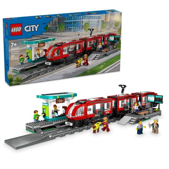 LEGO City 60423 Tramwaj miejski ze stacją - zdjęcie 1