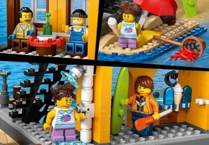 LEGO City 60422 Nadmorski port ze statkiem towarowym - zdjęcie 5