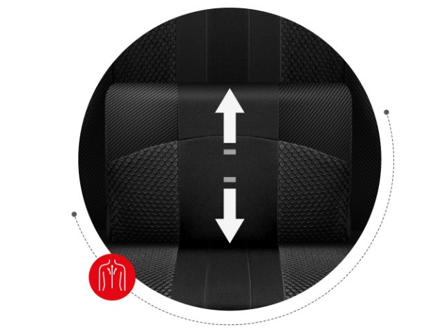 Fotel gamingowy Huzaro Force 4.7 RGB Mesh - zdjęcie 9