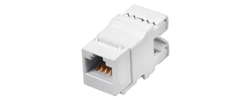 Gniazdo kesytone RJ45 UTP kat.5e Q-lantec - zdjęcie 1