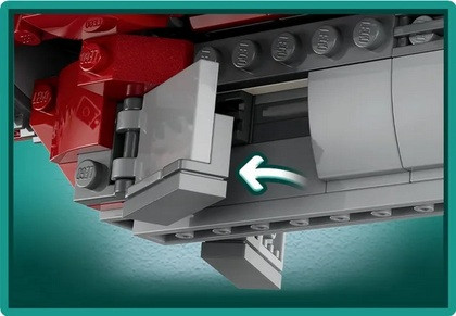 LEGO Star Wars 75362 Prom kosmiczny Jedi T-6 Ahsoki Tano - zdjęcie 4