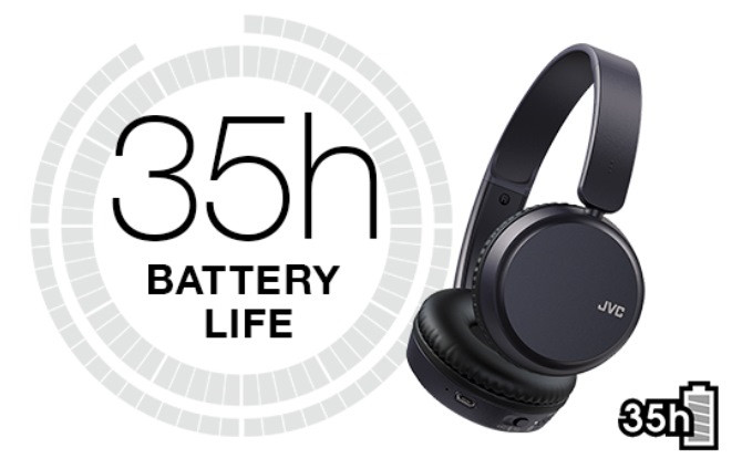 Słuchawki JVC HAS-36WAU BT BLUE - zdjęcie 3