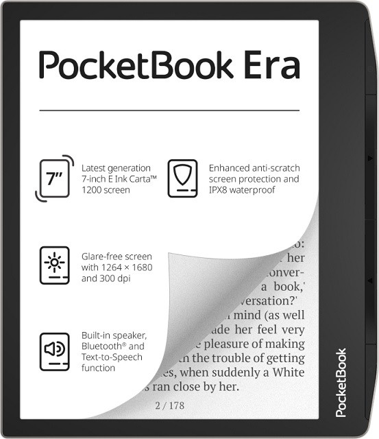 Czytnik e-booków PocketBook Era 700 7" 16GB Srebrny - zdjęcie 1
