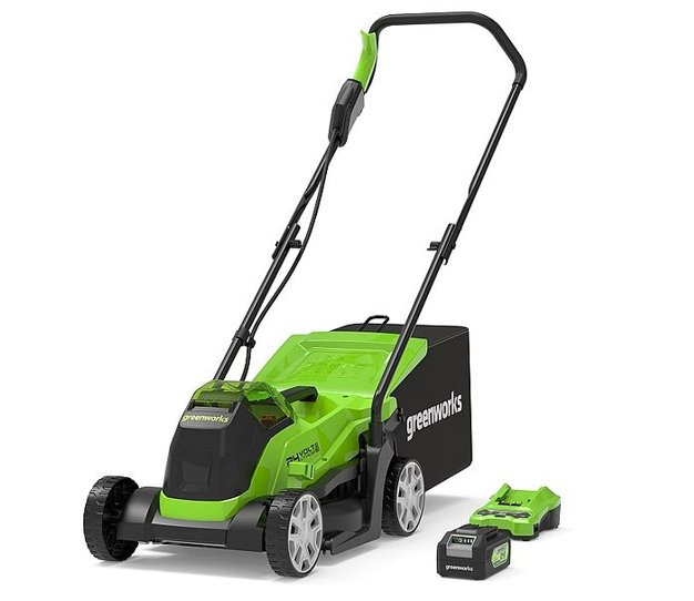 24V Kosiarka 33 cm GREENWORKS GD24LM33K4 - Zestaw ładowarka + akumulator 4Ah - 2516107UB - zdjęcie 1