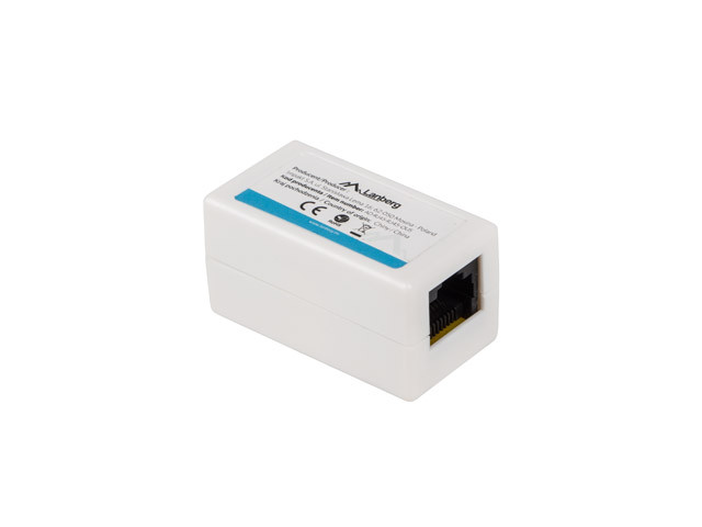 LANBERG ZŁĄCZKA SIECIOWA 2X RJ45 KAT.5E UTP - zdjęcie 1